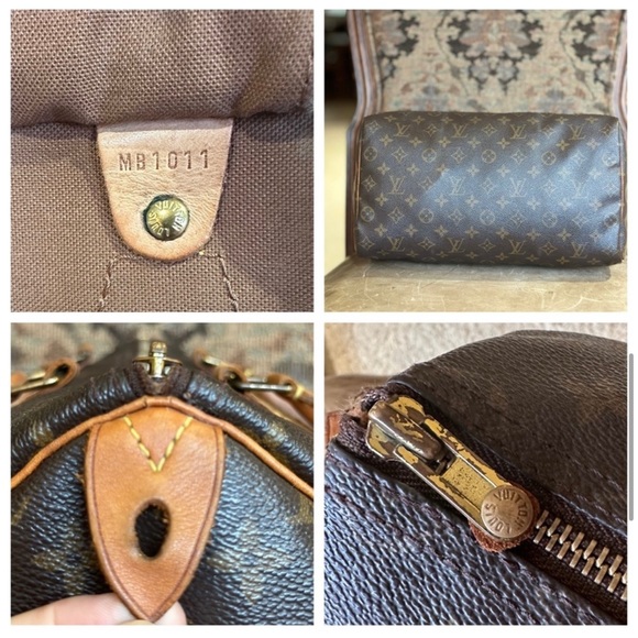 AUTHENTIC Louis Vuitton Speedy 35 bag/purse - Picture 7 of 9